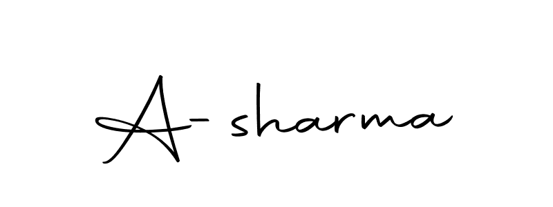 Similarly Autography-DOLnW is the best handwritten signature design. Signature creator online .You can use it as an online autograph creator for name A-sharma. A-sharma signature style 10 images and pictures png