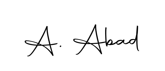 It looks lik you need a new signature style for name A. Abad. Design unique handwritten (Autography-DOLnW) signature with our free signature maker in just a few clicks. A. Abad signature style 10 images and pictures png