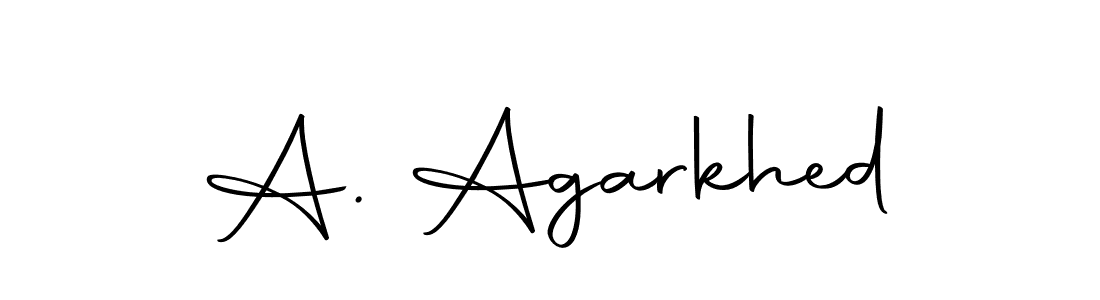 Best and Professional Signature Style for A. Agarkhed. Autography-DOLnW Best Signature Style Collection. A. Agarkhed signature style 10 images and pictures png