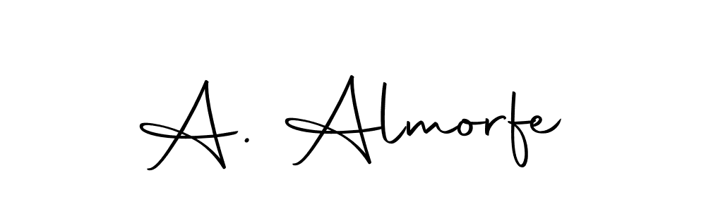 How to Draw A. Almorfe signature style? Autography-DOLnW is a latest design signature styles for name A. Almorfe. A. Almorfe signature style 10 images and pictures png