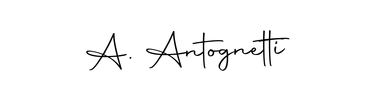 You can use this online signature creator to create a handwritten signature for the name A. Antognetti. This is the best online autograph maker. A. Antognetti signature style 10 images and pictures png