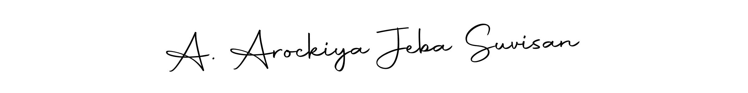 It looks lik you need a new signature style for name A. Arockiya Jeba Suvisan. Design unique handwritten (Autography-DOLnW) signature with our free signature maker in just a few clicks. A. Arockiya Jeba Suvisan signature style 10 images and pictures png