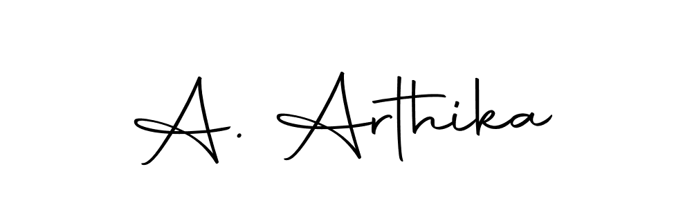 It looks lik you need a new signature style for name A. Arthika. Design unique handwritten (Autography-DOLnW) signature with our free signature maker in just a few clicks. A. Arthika signature style 10 images and pictures png