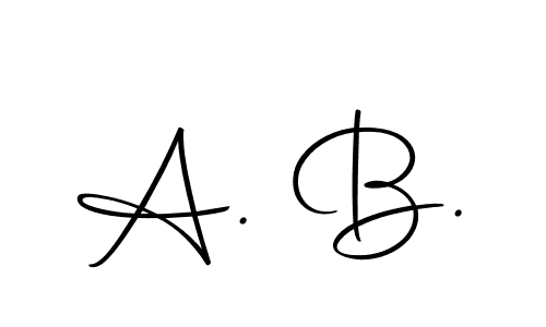 How to make A. B. signature? Autography-DOLnW is a professional autograph style. Create handwritten signature for A. B. name. A. B. signature style 10 images and pictures png