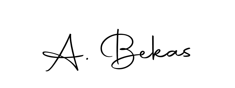 Make a beautiful signature design for name A. Bekas. Use this online signature maker to create a handwritten signature for free. A. Bekas signature style 10 images and pictures png