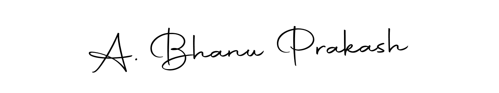 Create a beautiful signature design for name A. Bhanu Prakash. With this signature (Autography-DOLnW) fonts, you can make a handwritten signature for free. A. Bhanu Prakash signature style 10 images and pictures png