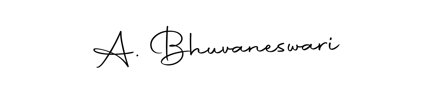 You should practise on your own different ways (Autography-DOLnW) to write your name (A. Bhuvaneswari) in signature. don't let someone else do it for you. A. Bhuvaneswari signature style 10 images and pictures png