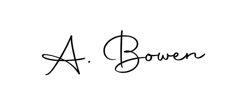 Use a signature maker to create a handwritten signature online. With this signature software, you can design (Autography-DOLnW) your own signature for name A. Bowen. A. Bowen signature style 10 images and pictures png