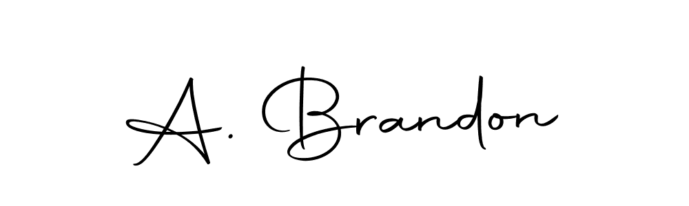 Similarly Autography-DOLnW is the best handwritten signature design. Signature creator online .You can use it as an online autograph creator for name A. Brandon. A. Brandon signature style 10 images and pictures png