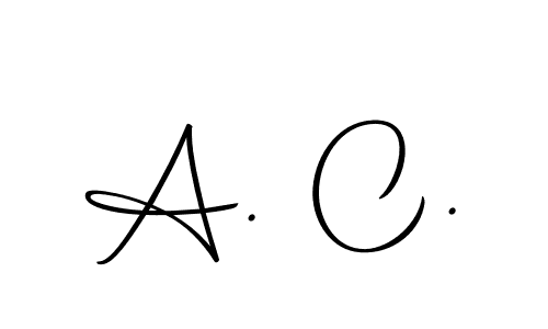 The best way (Autography-DOLnW) to make a short signature is to pick only two or three words in your name. The name A. C. include a total of six letters. For converting this name. A. C. signature style 10 images and pictures png