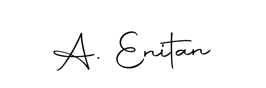 It looks lik you need a new signature style for name A. Enitan. Design unique handwritten (Autography-DOLnW) signature with our free signature maker in just a few clicks. A. Enitan signature style 10 images and pictures png