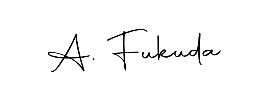 A. Fukuda stylish signature style. Best Handwritten Sign (Autography-DOLnW) for my name. Handwritten Signature Collection Ideas for my name A. Fukuda. A. Fukuda signature style 10 images and pictures png