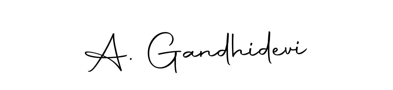 See photos of A. Gandhidevi official signature by Spectra . Check more albums & portfolios. Read reviews & check more about Autography-DOLnW font. A. Gandhidevi signature style 10 images and pictures png