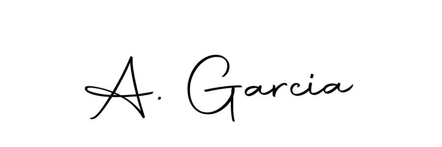 You should practise on your own different ways (Autography-DOLnW) to write your name (A. Garcia) in signature. don't let someone else do it for you. A. Garcia signature style 10 images and pictures png