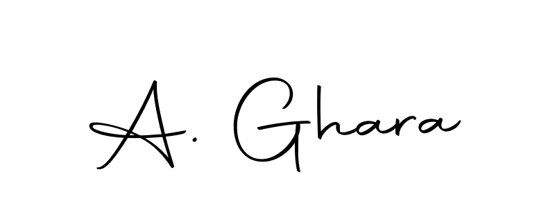 Make a short A. Ghara signature style. Manage your documents anywhere anytime using Autography-DOLnW. Create and add eSignatures, submit forms, share and send files easily. A. Ghara signature style 10 images and pictures png