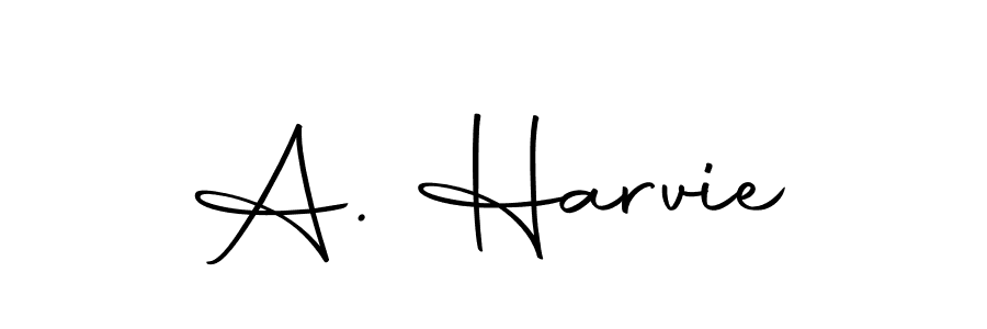 Use a signature maker to create a handwritten signature online. With this signature software, you can design (Autography-DOLnW) your own signature for name A. Harvie. A. Harvie signature style 10 images and pictures png