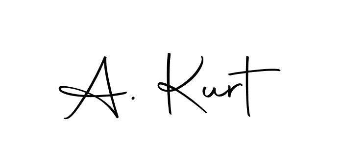 You should practise on your own different ways (Autography-DOLnW) to write your name (A. Kurt) in signature. don't let someone else do it for you. A. Kurt signature style 10 images and pictures png