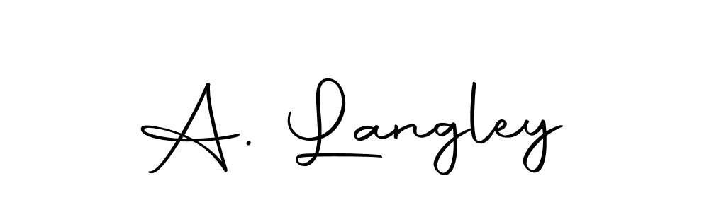 It looks lik you need a new signature style for name A. Langley. Design unique handwritten (Autography-DOLnW) signature with our free signature maker in just a few clicks. A. Langley signature style 10 images and pictures png