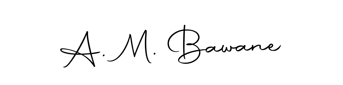 The best way (Autography-DOLnW) to make a short signature is to pick only two or three words in your name. The name A. M. Bawane include a total of six letters. For converting this name. A. M. Bawane signature style 10 images and pictures png