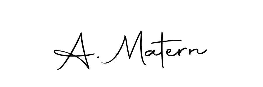 How to Draw A. Matern signature style? Autography-DOLnW is a latest design signature styles for name A. Matern. A. Matern signature style 10 images and pictures png