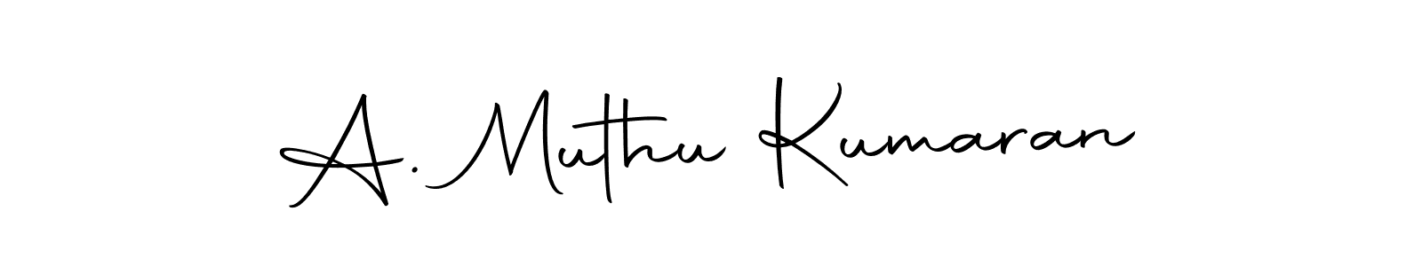 Also we have A. Muthu Kumaran name is the best signature style. Create professional handwritten signature collection using Autography-DOLnW autograph style. A. Muthu Kumaran signature style 10 images and pictures png