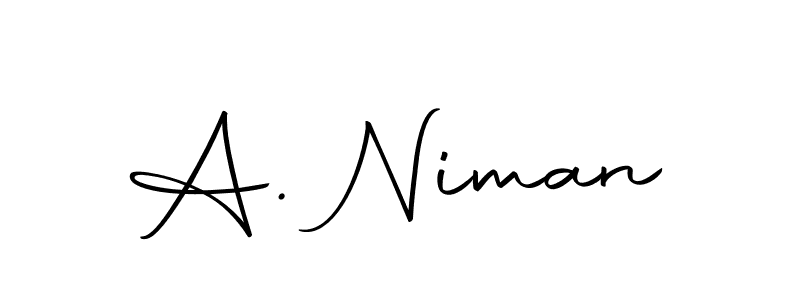 Once you've used our free online signature maker to create your best signature Autography-DOLnW style, it's time to enjoy all of the benefits that A. Niman name signing documents. A. Niman signature style 10 images and pictures png
