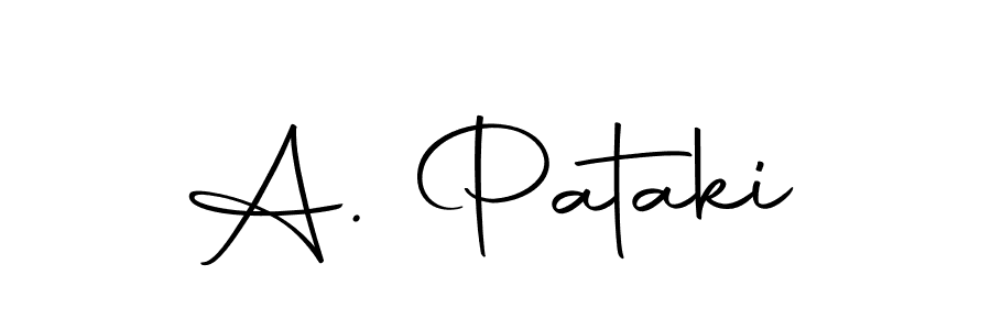 A. Pataki stylish signature style. Best Handwritten Sign (Autography-DOLnW) for my name. Handwritten Signature Collection Ideas for my name A. Pataki. A. Pataki signature style 10 images and pictures png