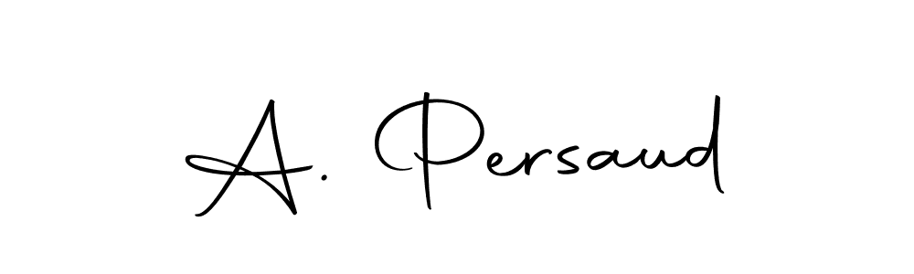 The best way (Autography-DOLnW) to make a short signature is to pick only two or three words in your name. The name A. Persaud include a total of six letters. For converting this name. A. Persaud signature style 10 images and pictures png