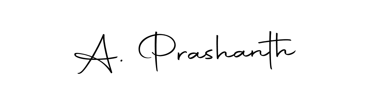 Make a beautiful signature design for name A. Prashanth. With this signature (Autography-DOLnW) style, you can create a handwritten signature for free. A. Prashanth signature style 10 images and pictures png