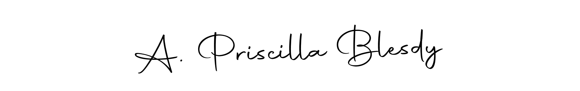 Autography-DOLnW is a professional signature style that is perfect for those who want to add a touch of class to their signature. It is also a great choice for those who want to make their signature more unique. Get A. Priscilla Blesdy name to fancy signature for free. A. Priscilla Blesdy signature style 10 images and pictures png