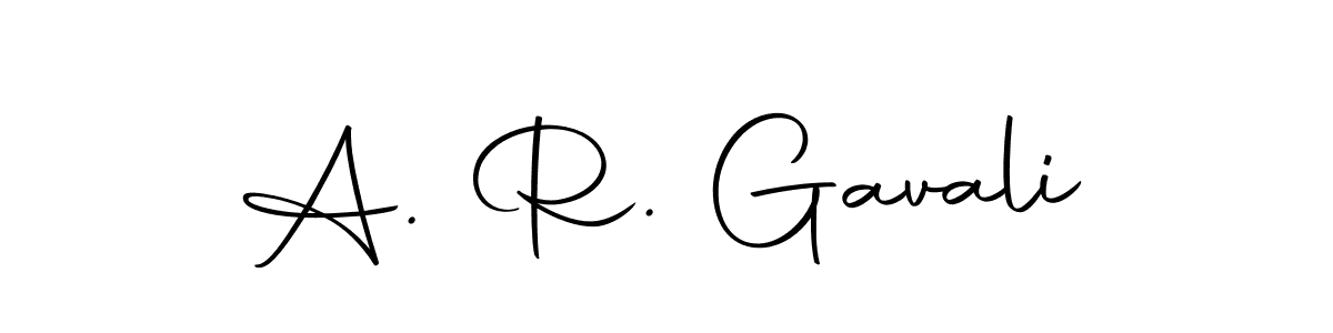 You can use this online signature creator to create a handwritten signature for the name A. R. Gavali. This is the best online autograph maker. A. R. Gavali signature style 10 images and pictures png