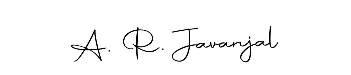 A. R. Javanjal stylish signature style. Best Handwritten Sign (Autography-DOLnW) for my name. Handwritten Signature Collection Ideas for my name A. R. Javanjal. A. R. Javanjal signature style 10 images and pictures png