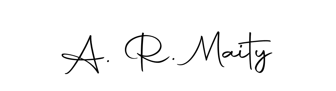 Make a beautiful signature design for name A. R. Maity. Use this online signature maker to create a handwritten signature for free. A. R. Maity signature style 10 images and pictures png