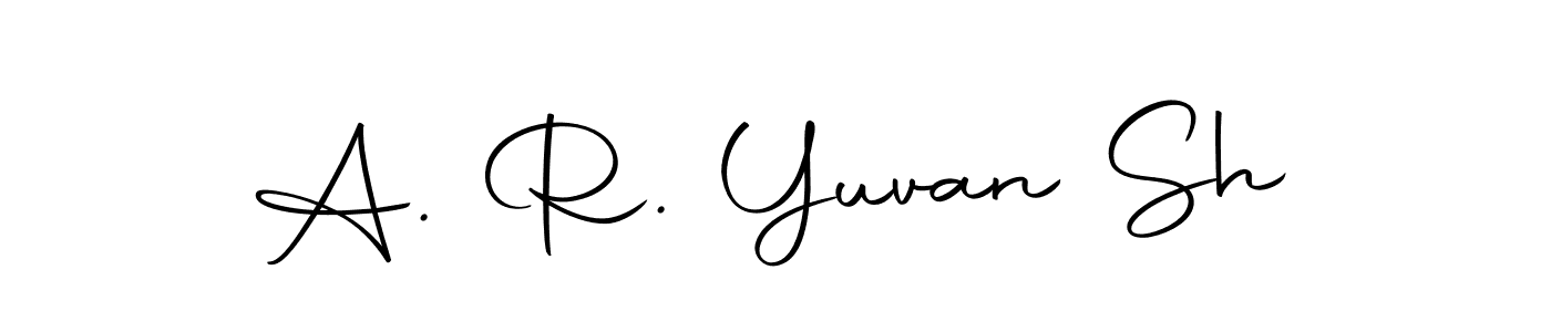 Make a beautiful signature design for name A. R. Yuvan Sh. With this signature (Autography-DOLnW) style, you can create a handwritten signature for free. A. R. Yuvan Sh signature style 10 images and pictures png