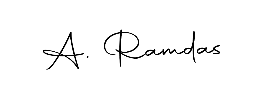 This is the best signature style for the A. Ramdas name. Also you like these signature font (Autography-DOLnW). Mix name signature. A. Ramdas signature style 10 images and pictures png