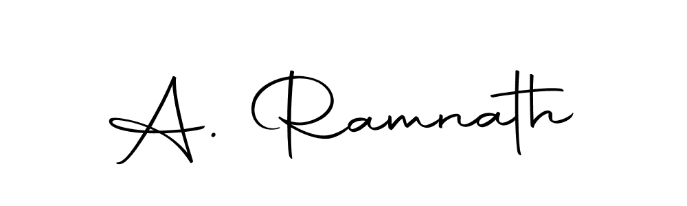 You should practise on your own different ways (Autography-DOLnW) to write your name (A. Ramnath) in signature. don't let someone else do it for you. A. Ramnath signature style 10 images and pictures png