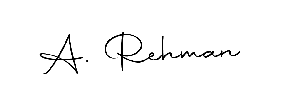 How to make A. Rehman name signature. Use Autography-DOLnW style for creating short signs online. This is the latest handwritten sign. A. Rehman signature style 10 images and pictures png