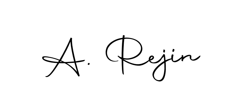 Make a beautiful signature design for name A. Rejin. With this signature (Autography-DOLnW) style, you can create a handwritten signature for free. A. Rejin signature style 10 images and pictures png