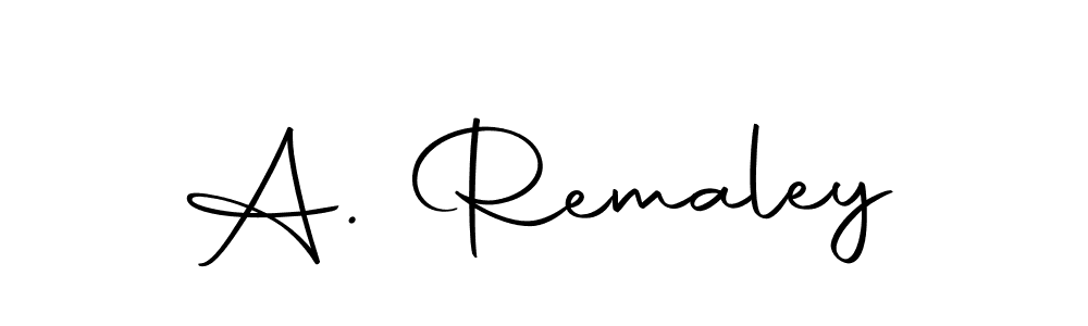 How to make A. Remaley signature? Autography-DOLnW is a professional autograph style. Create handwritten signature for A. Remaley name. A. Remaley signature style 10 images and pictures png