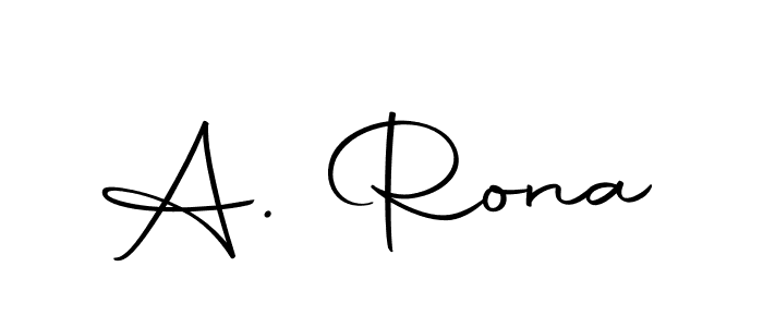 Create a beautiful signature design for name A. Rona. With this signature (Autography-DOLnW) fonts, you can make a handwritten signature for free. A. Rona signature style 10 images and pictures png