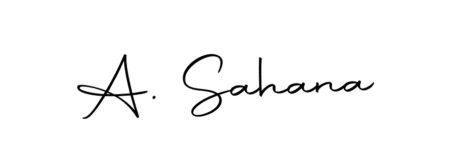 Make a beautiful signature design for name A. Sahana. With this signature (Autography-DOLnW) style, you can create a handwritten signature for free. A. Sahana signature style 10 images and pictures png