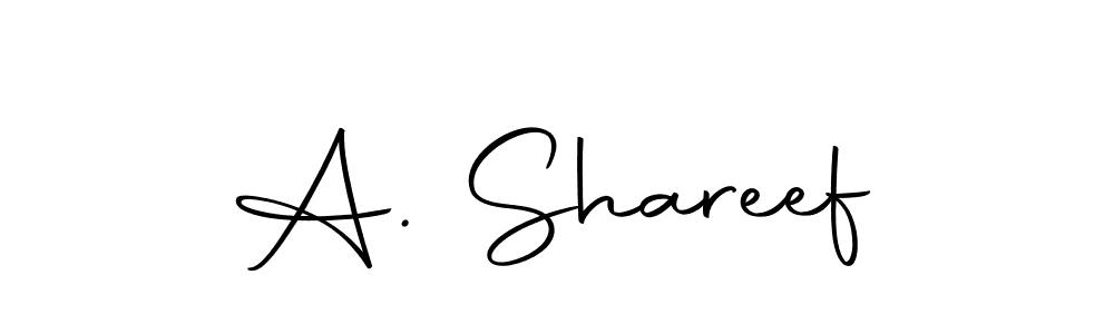 How to Draw A. Shareef signature style? Autography-DOLnW is a latest design signature styles for name A. Shareef. A. Shareef signature style 10 images and pictures png