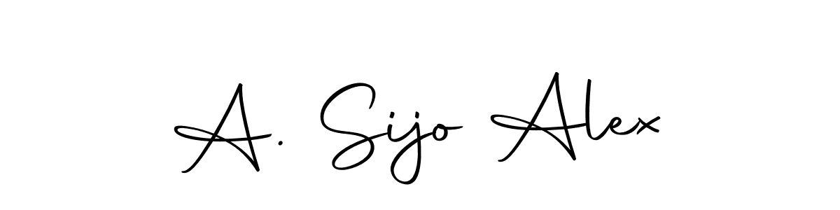 This is the best signature style for the A. Sijo Alex name. Also you like these signature font (Autography-DOLnW). Mix name signature. A. Sijo Alex signature style 10 images and pictures png
