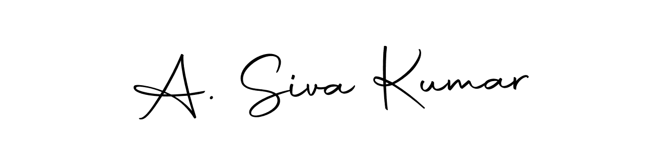 You should practise on your own different ways (Autography-DOLnW) to write your name (A. Siva Kumar) in signature. don't let someone else do it for you. A. Siva Kumar signature style 10 images and pictures png