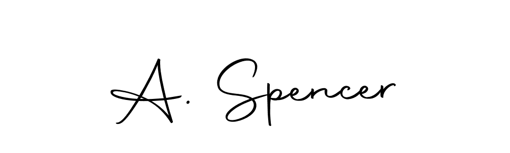Make a beautiful signature design for name A. Spencer. With this signature (Autography-DOLnW) style, you can create a handwritten signature for free. A. Spencer signature style 10 images and pictures png