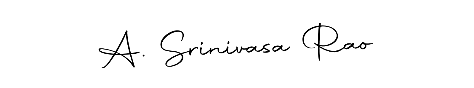 Use a signature maker to create a handwritten signature online. With this signature software, you can design (Autography-DOLnW) your own signature for name A. Srinivasa Rao. A. Srinivasa Rao signature style 10 images and pictures png