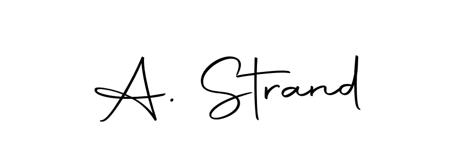 Similarly Autography-DOLnW is the best handwritten signature design. Signature creator online .You can use it as an online autograph creator for name A. Strand. A. Strand signature style 10 images and pictures png