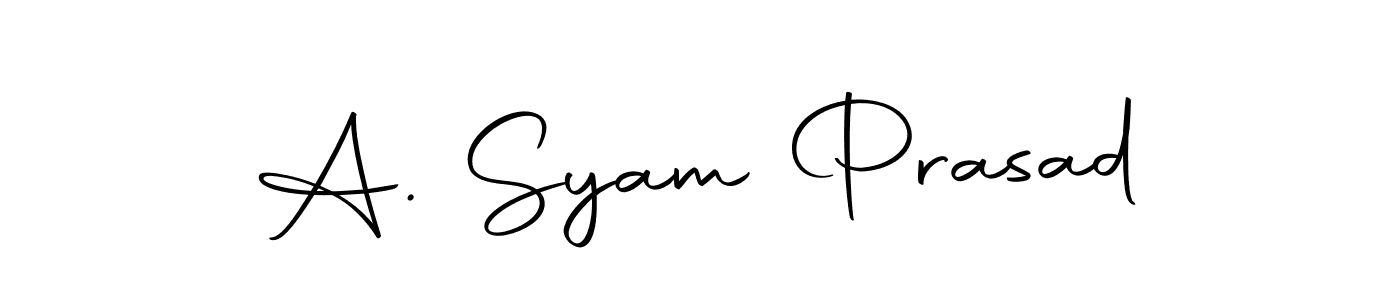 if you are searching for the best signature style for your name A. Syam Prasad. so please give up your signature search. here we have designed multiple signature styles  using Autography-DOLnW. A. Syam Prasad signature style 10 images and pictures png