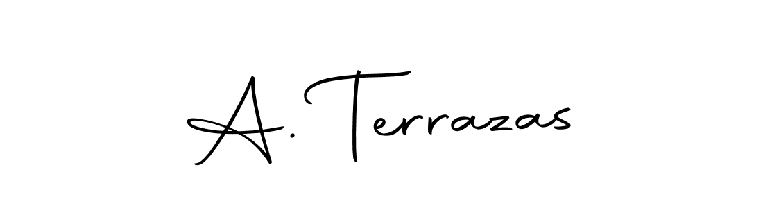 Make a short A. Terrazas signature style. Manage your documents anywhere anytime using Autography-DOLnW. Create and add eSignatures, submit forms, share and send files easily. A. Terrazas signature style 10 images and pictures png