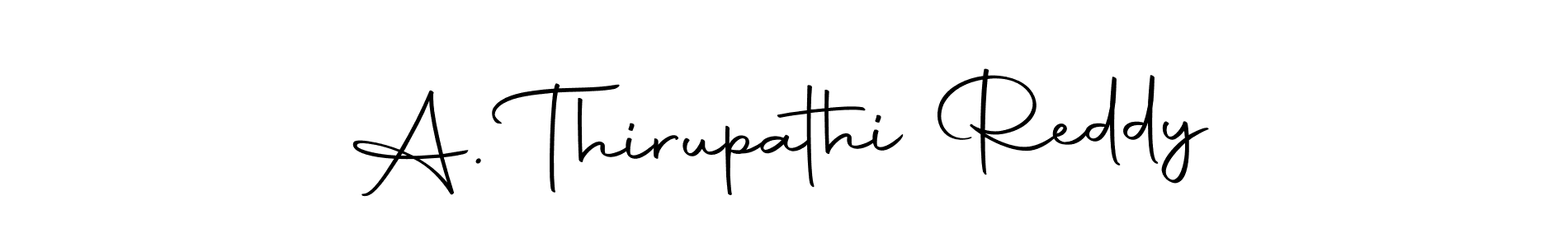 Use a signature maker to create a handwritten signature online. With this signature software, you can design (Autography-DOLnW) your own signature for name A. Thirupathi Reddy. A. Thirupathi Reddy signature style 10 images and pictures png
